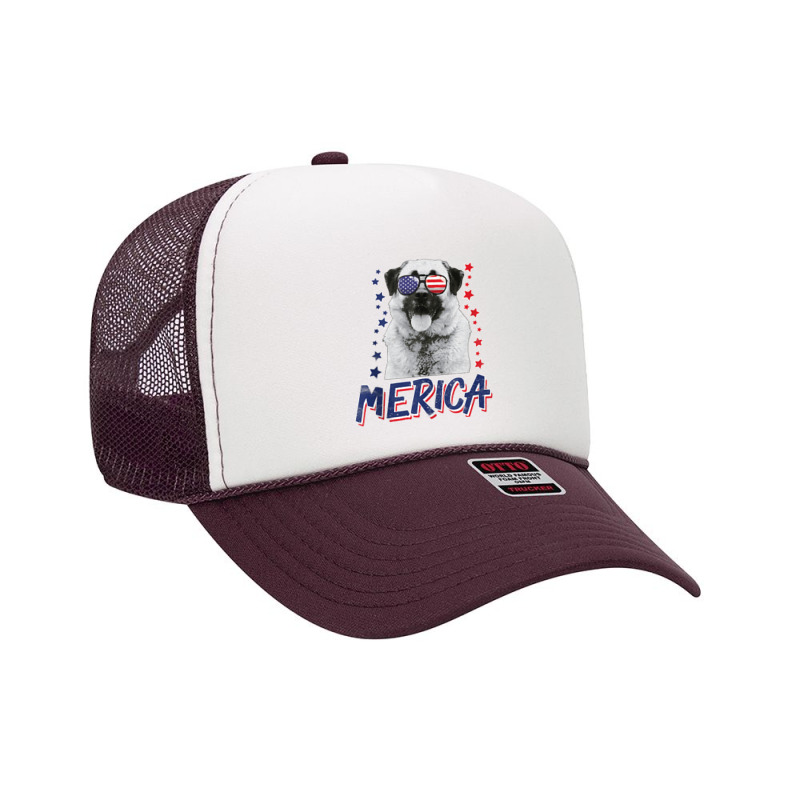 Merica Anatolian Shepherd Dogs Dog 4th Of July Usa Gift Tank Top Foam Trucker Hat by nayarilorenzi | Artistshot