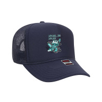 Plug In  Play Music Geek Cartoon Foam Trucker Hat | Artistshot