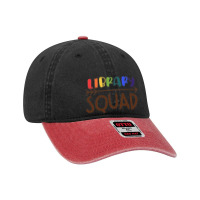 Library Squad For Light Dyed Cap | Artistshot