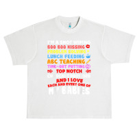 Top Notch Daycare Teacher I Love Each Every One Of My Babies Urban Heavy T-shirt | Artistshot