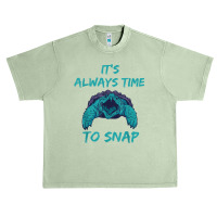 Aligator Snapping Turtle Time To Snap Snapping Turtle Lover T Shirt Urban Heavy T-shirt | Artistshot