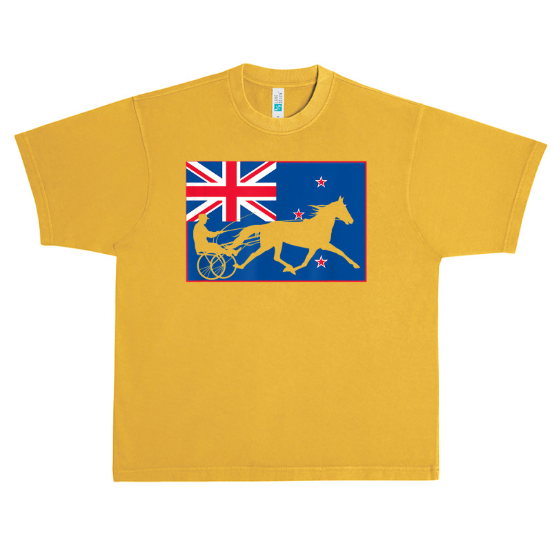 New Zealander Heritage New Zealand Harness Racing Equitation T Shirt Urban Heavy T-shirt | Artistshot