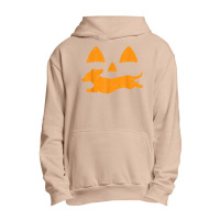 Pumpkin Eyes Dachshund Funny Halloween Jack O Lantern Dog T Shirt Urban Pullover Hoodie | Artistshot