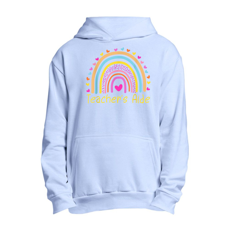 Teacher's Aide Rainbow T Shirt Urban Pullover Hoodie by aringzaodeanl | Artistshot