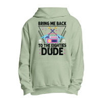 Bring Me Back To The Eighties Dude - Retro 80's Costume Cartoon Charac Urban Pullover Hoodie | Artistshot