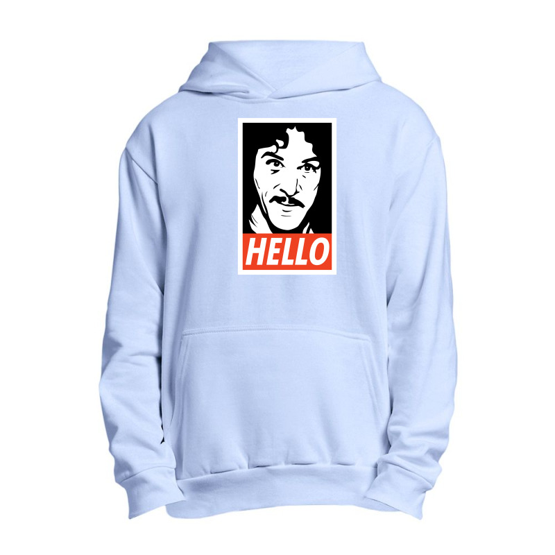 Hello Men Urban Pullover Hoodie by govyvy | Artistshot