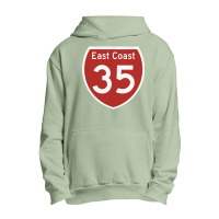 Highway 35, East Coast, New Urban Pullover Hoodie | Artistshot