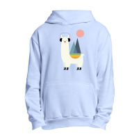 Llama Cute Urban Pullover Hoodie | Artistshot