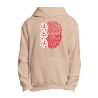 Warrior Red Urban Pullover Hoodie | Artistshot