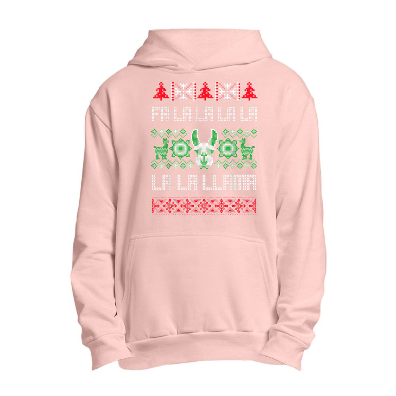 Fa La La Llama Shirt   Ugly Christmas Sweater Llama T Shirt Urban Pullover Hoodie | Artistshot