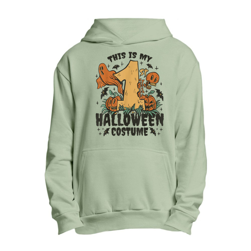 This Is My First Halloween Costume T Shirt Urban Pullover Hoodie | Artistshot