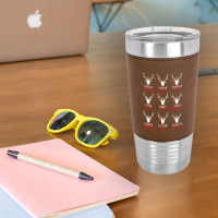 Deer Hunter All Of Santa's Reindeer Tee Leatherette Tumbler | Artistshot