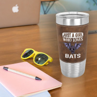 Just A Girl Who Loves Bats Cute Bat Costume Leatherette Tumbler | Artistshot