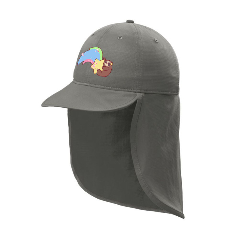 Shooting Star Sloth Sun Shade Cap | Artistshot