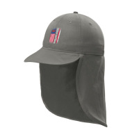 Combat Engineer Distressed American Sun Shade Cap | Artistshot