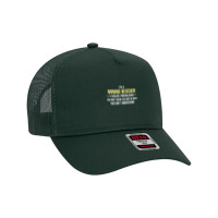 Mining Rescuer I Solve Problems Funny Gift Mesh Back Trucker Hat | Artistshot