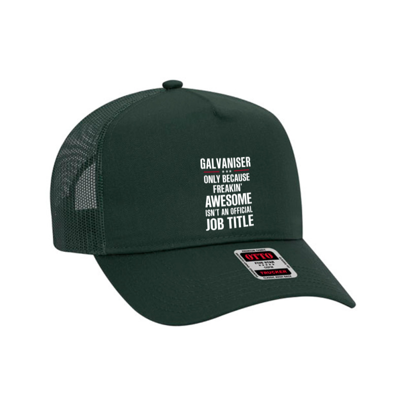 Gift For Freakin' Awesome Galvaniser Mesh Back Trucker Hat by thanchashop | Artistshot