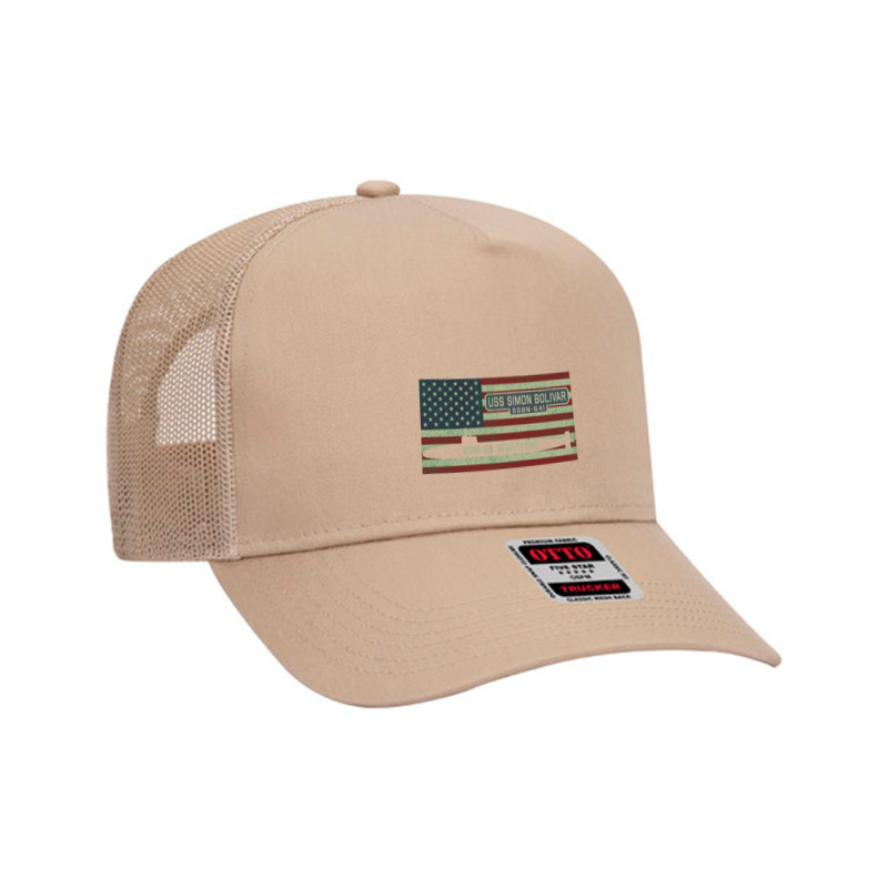 Uss Simon Bolivar Ssbn 641 Benjamin Franklin Class Ballistic Missile Mesh Back Trucker Hat by kudaponijengkulit | Artistshot