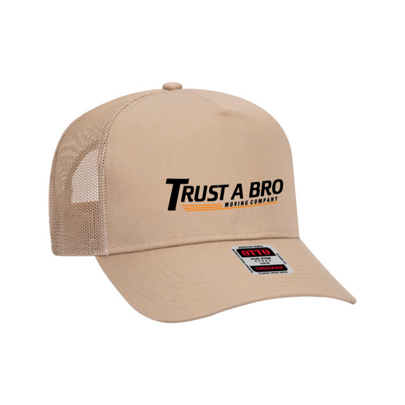 Trust A Bro Tracksuit Mafia Mesh Back Trucker Hat | Artistshot