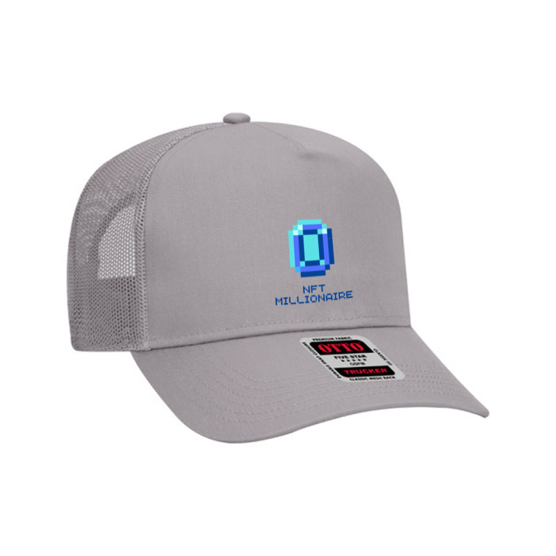 Nft Collector - Token, Investment Mesh Back Trucker Hat by Yans Digital | Artistshot