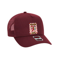 Pointless Sisters Japanese Text   Samurai Pizza Cats Mesh Back Trucker Hat | Artistshot