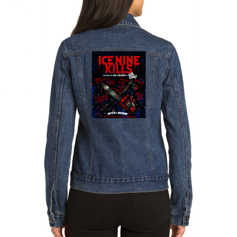 Ice Nine Kills Exclusive Ladies Denim Jacket by Shari_FeechanShop | Artistshot