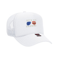 Aviator Sunglasses American Flag Let’s Go Darwin T Shirt Foam Trucker Hat | Artistshot