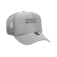 Venice Beach Santa Monica California Ca Tonal Type Sweatshirt Foam Trucker Hat | Artistshot