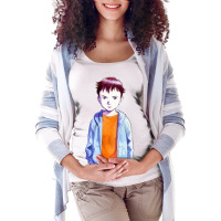 Pluto By Naoki Urasawa Maternity Scoop Neck T-shirt | Artistshot