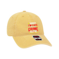 True Crime Scene Investigator T Shirt Dyed Cap | Artistshot