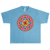 Kaleidoscope Mandala T Shirt Urban Heavy T-shirt | Artistshot