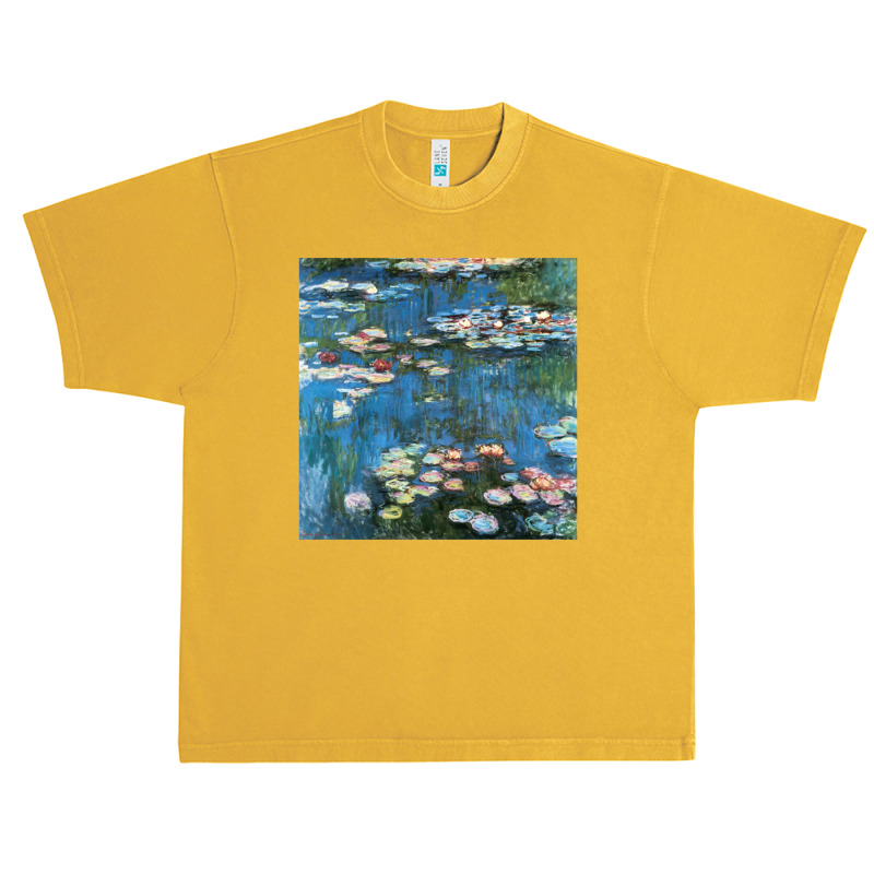 Waterlilies By Claude Monet Urban Heavy T-shirt by acesenpaii | Artistshot