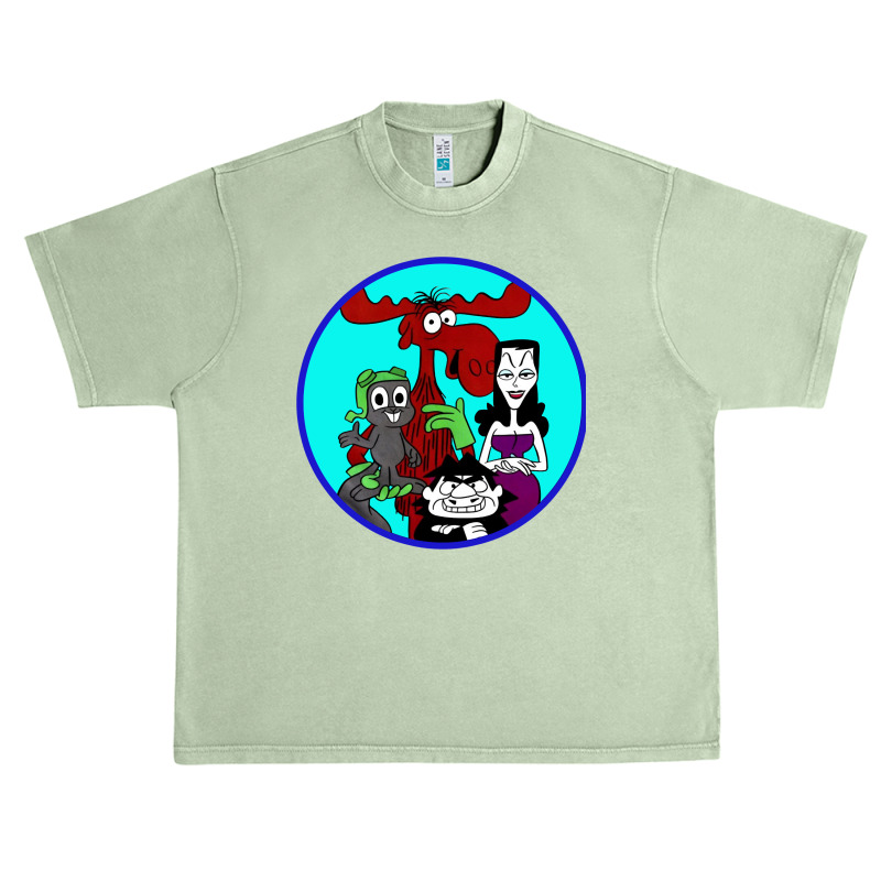 Day Gift Bullwinkle Mens My Favorite Urban Heavy T-shirt by ArtistAlijah | Artistshot