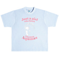 Just A Girl Who Loves Thomas Aquinas Metaphysics Urban Heavy T-shirt | Artistshot