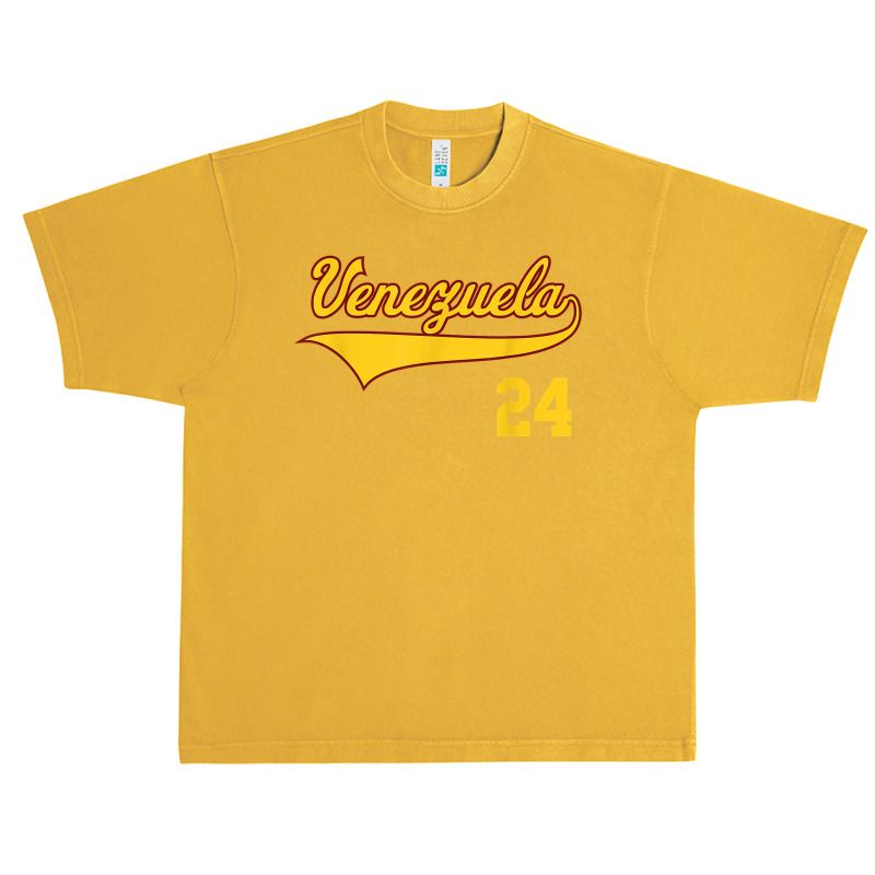 Venezuela Baseball T Shirt Vinotinto Beisbol 24 Urban Heavy T-shirt | Artistshot