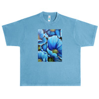 Blue Poppies Urban Heavy T-shirt | Artistshot