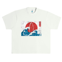 Surf Japanese Symbol Urban Heavy T-shirt | Artistshot