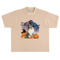 Dog Halloween Shetland Sheepdog Jack O Lantern Pumpkin Moon 57 Urban Heavy T-shirt | Artistshot