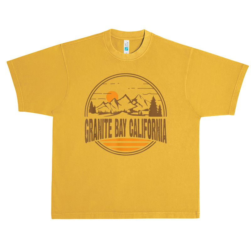 Vintage Granite Bay, California State Gift T Shirt Urban Heavy T-shirt | Artistshot