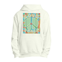 Peace Sign Love T Shirt 60s 70s Tie Die Hippie Costume Video Games Cha Urban Pullover Hoodie | Artistshot