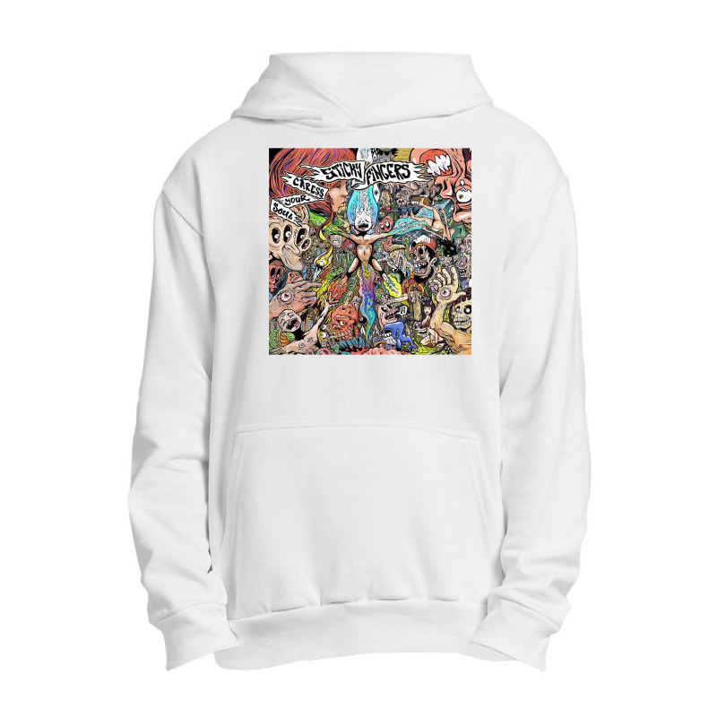 Sticky Fingers Caress Your Soul Urban Pullover Hoodie | Artistshot