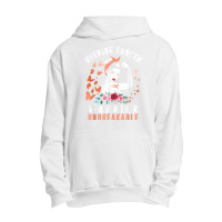 Uterine Cancer Awareness Warrior Unbreakable Strong Woman Urban Pullover Hoodie | Artistshot