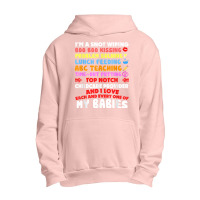 Top Notch Daycare Teacher I Love Each Every One Of My Babies Urban Pullover Hoodie | Artistshot