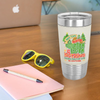 Tree Tops And Glisten Children To Nothing Christmas Leatherette Tumbler | Artistshot