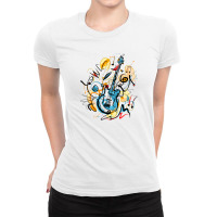 Music Ladies Fitted T-shirt | Artistshot