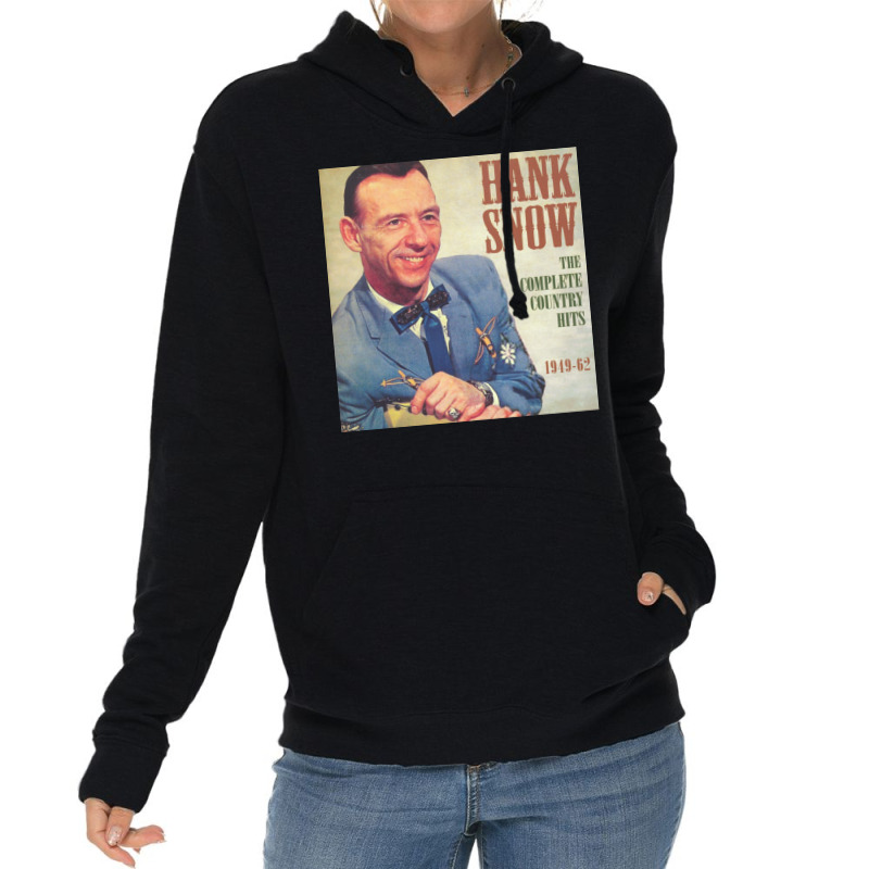 Hank Snow   Complete Us Country Lightweight Hoodie by LakuRB2022 | Artistshot