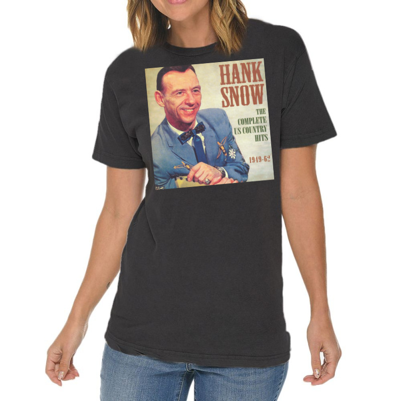 Hank Snow   Complete Us Country Vintage T-Shirt by LakuRB2022 | Artistshot