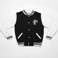 Boxer Dog And Moon Halloween Bomber Jacket | Artistshot