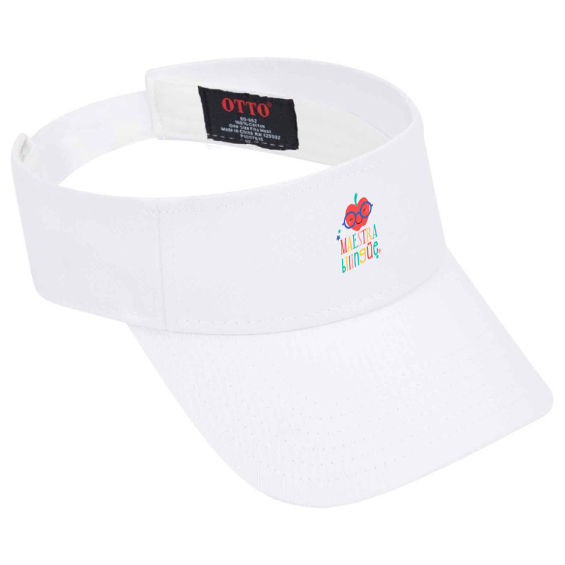 Cute Maestra Bilingue Bilingual Teacher Premium T Shirt Visor hat by puawhla | Artistshot