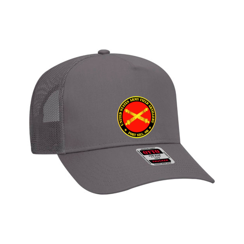 Us Army Field Artillery Mesh Back Trucker Hat | Artistshot